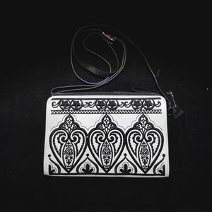 BRIGHTON CROSSBODY SMALL EMBROIDERED PURSE- CASABLANCA COLLECTION